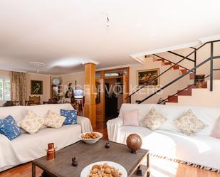 Living room of House or chalet for sale in Fuente El Saz de Jarama  with Air Conditioner, Terrace and Balcony