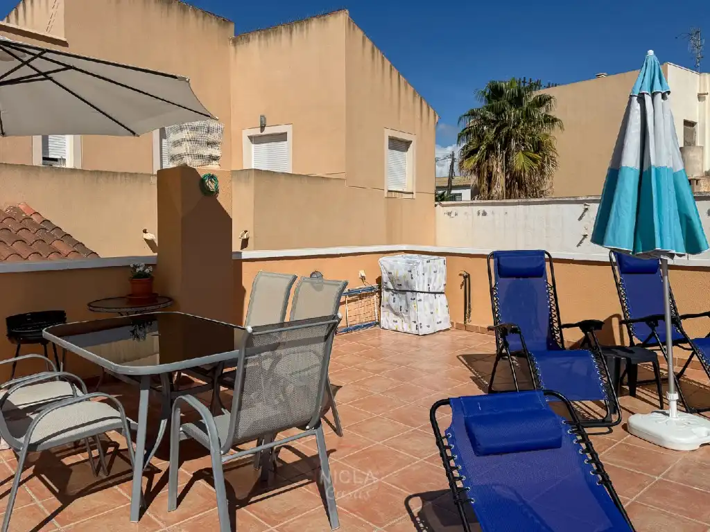 Terraza de Apartamento en venta en Cuevas del Almanzora con Aire acondicionado, Terraza y Amueblado