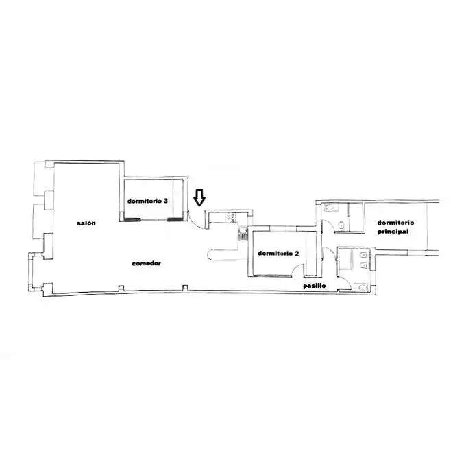 Wohnung zum Verkauf in Madrid mit Klimaanlage, Heizung und Balkon