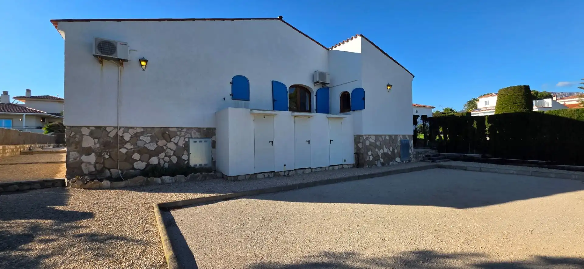 Vista exterior de Casa o chalet en venta en L'Ametlla de Mar  con Aire acondicionado, Jardín privado y Terraza