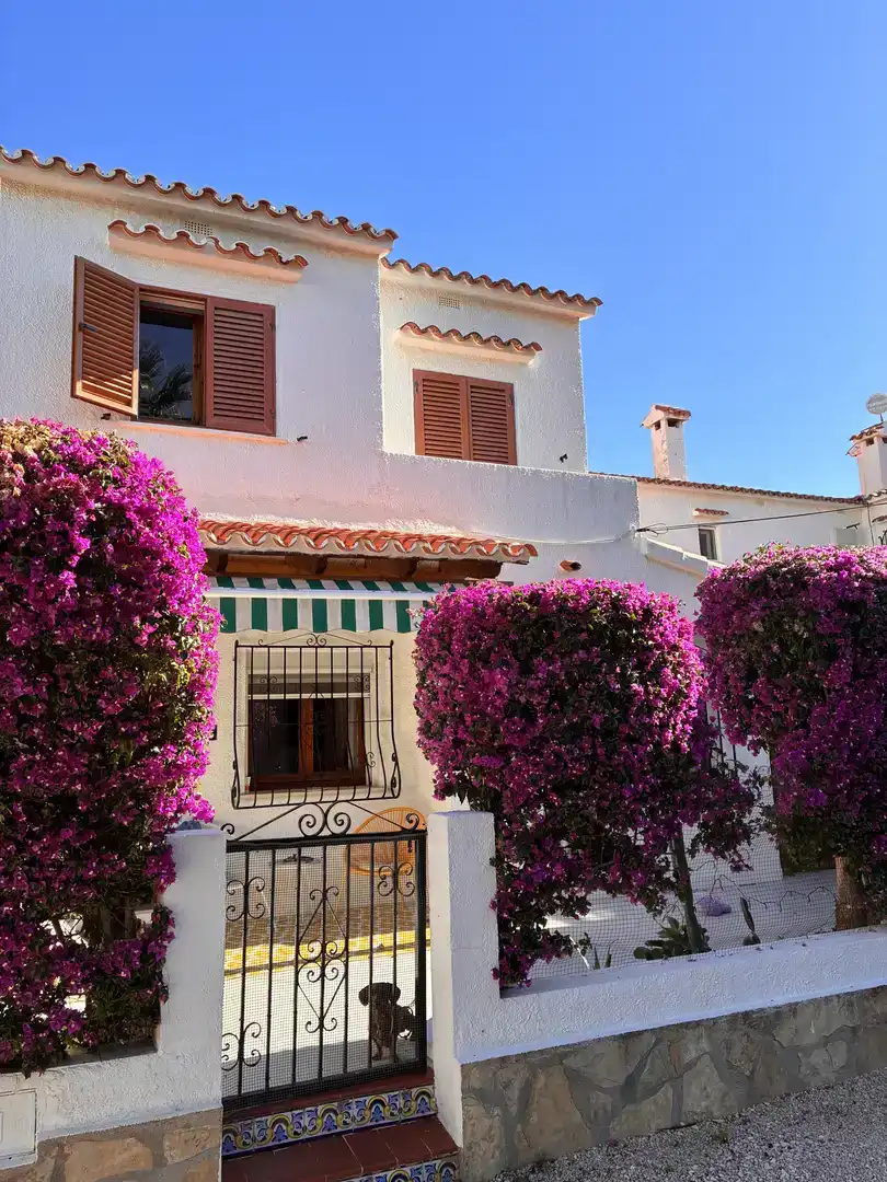 Exterior view of Flat for rent in Els Poblets  with Air Conditioner, Private garden and Storage room