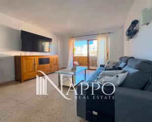 Living room of Flat for sale in  Palma de Mallorca  with Heating, Terrace and Furnished