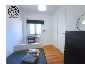 Bedroom of Flat for rent in Zaragoza  with Heating, Furnished and Oven