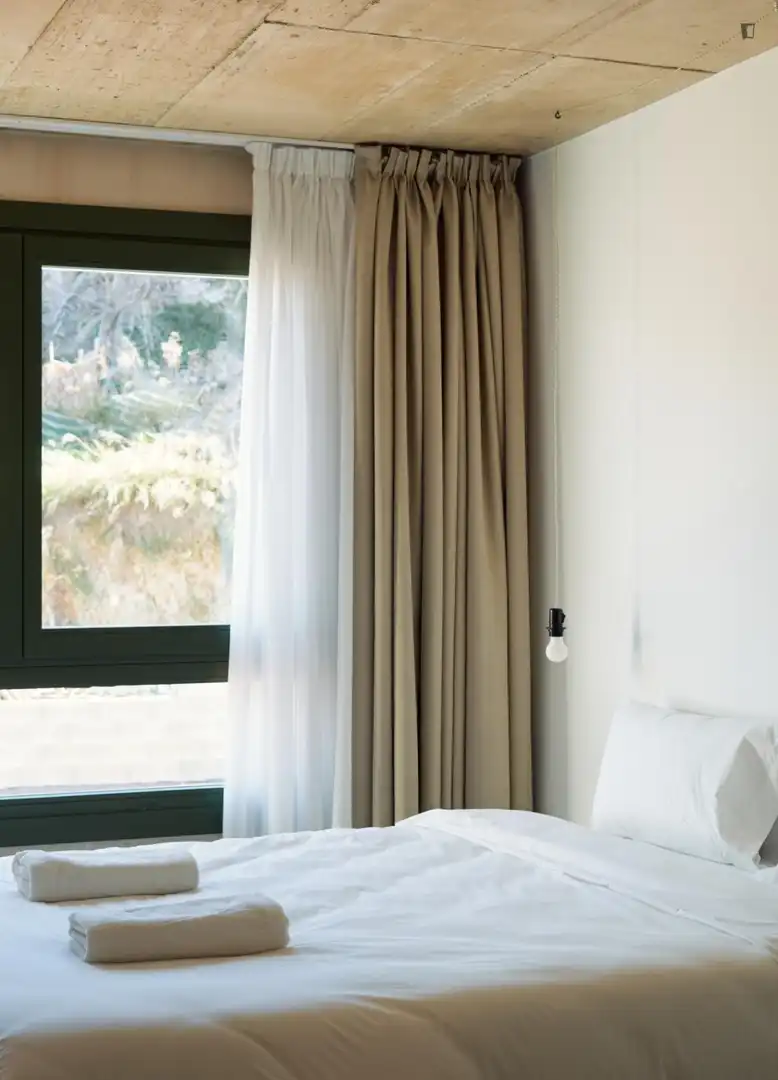 Bedroom of Apartments for rent in Barcelona  with Air Conditioner, Heating and Furnished