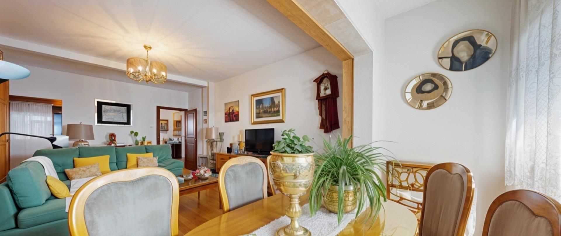 Living room of Flat for sale in  Madrid Capital  with Air Conditioner, Heating and Terrace