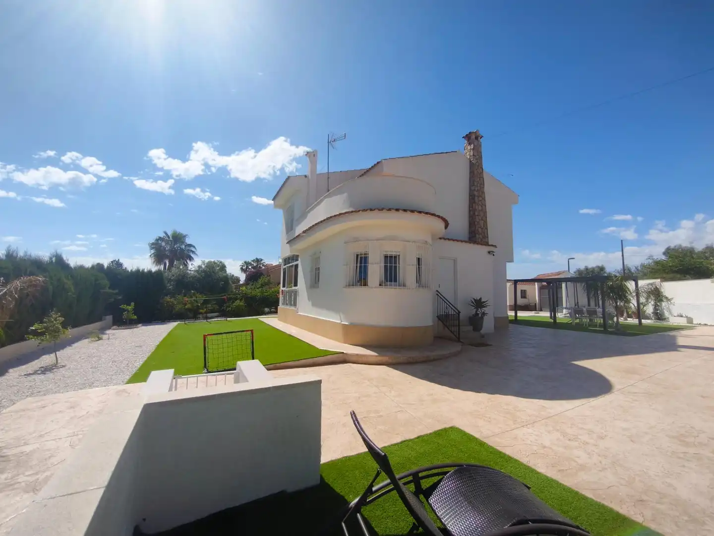 Jardín de Casa o chalet en venta en San Vicente del Raspeig / Sant Vicent del Raspeig con Piscina comunitaria