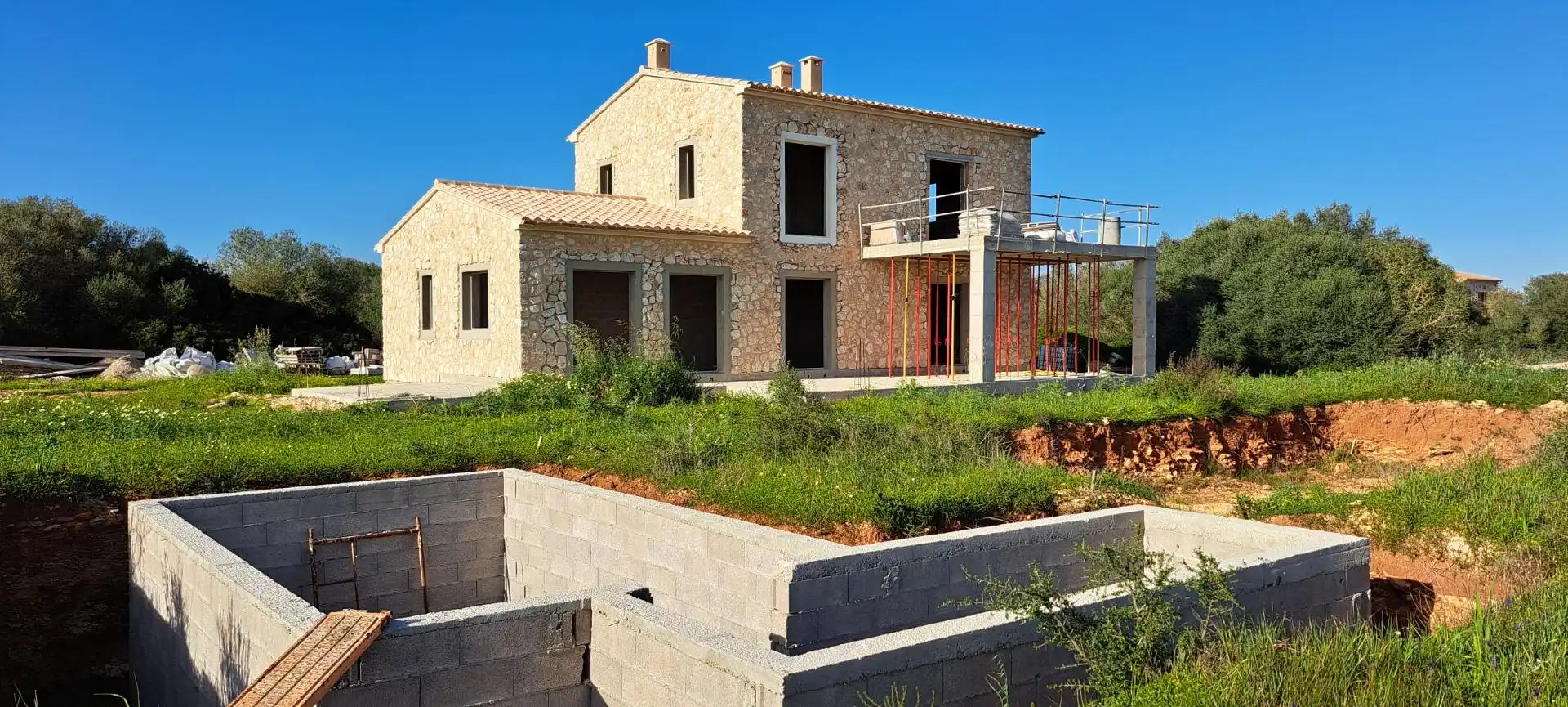 Exterior view of Country homes for sale in Ses Salines  with Private garden, Terrace and Storage room