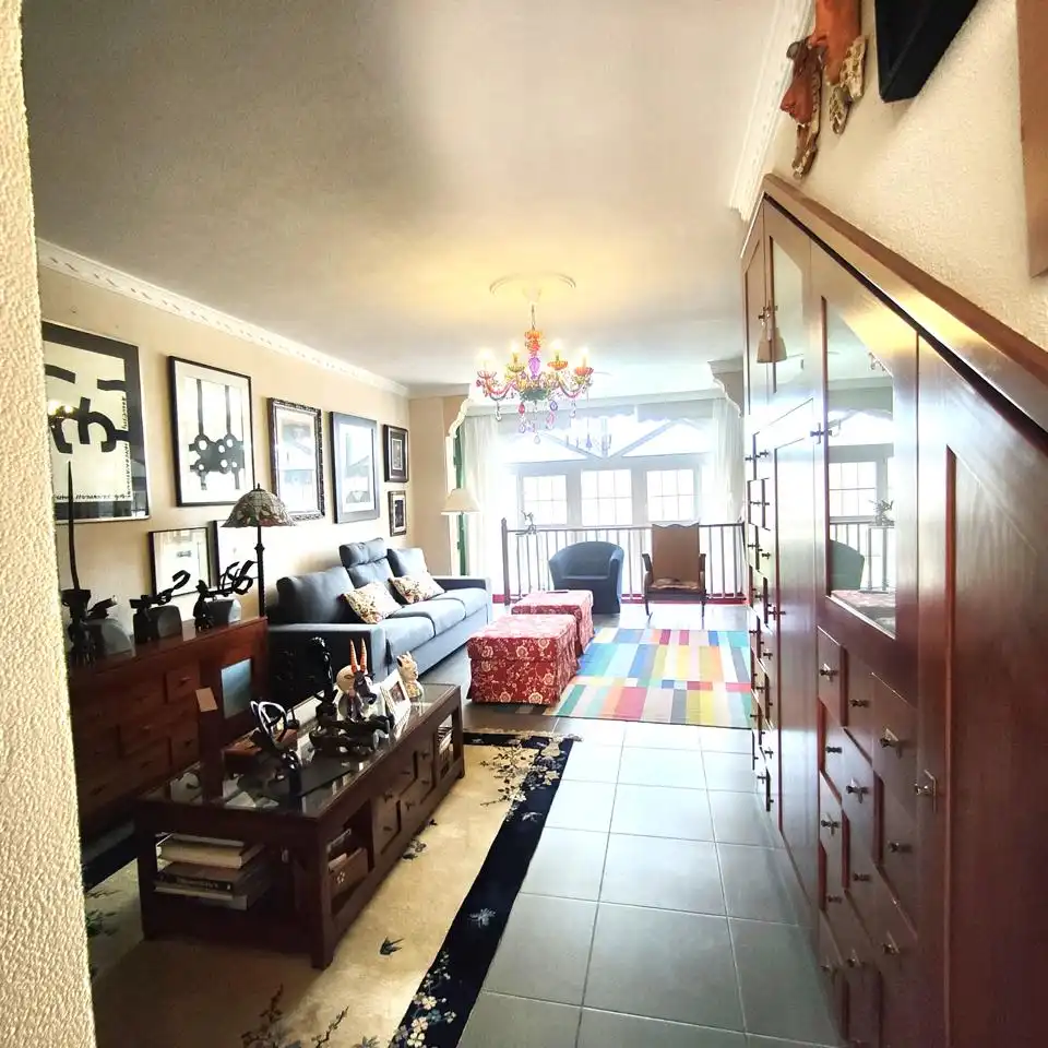 Wohnzimmer von Haus oder Chalet zur Miete in Mogán mit Privatgarten, Terrasse und Abstellraum