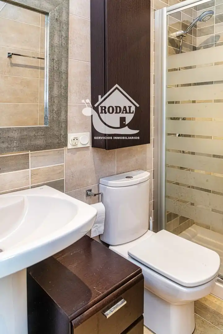 Baño de Dúplex en venta en Huércal de Almería con Aire acondicionado, Calefacción y Jardín privado