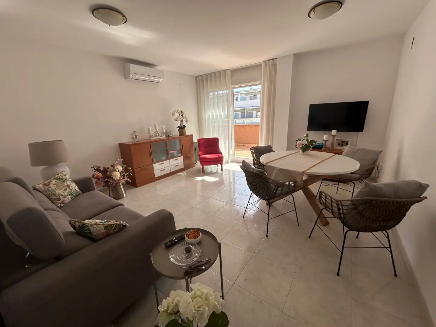 Sala d'estar de Àtic en venda en Dénia amb Aire condicionat, Calefacció i Terrassa