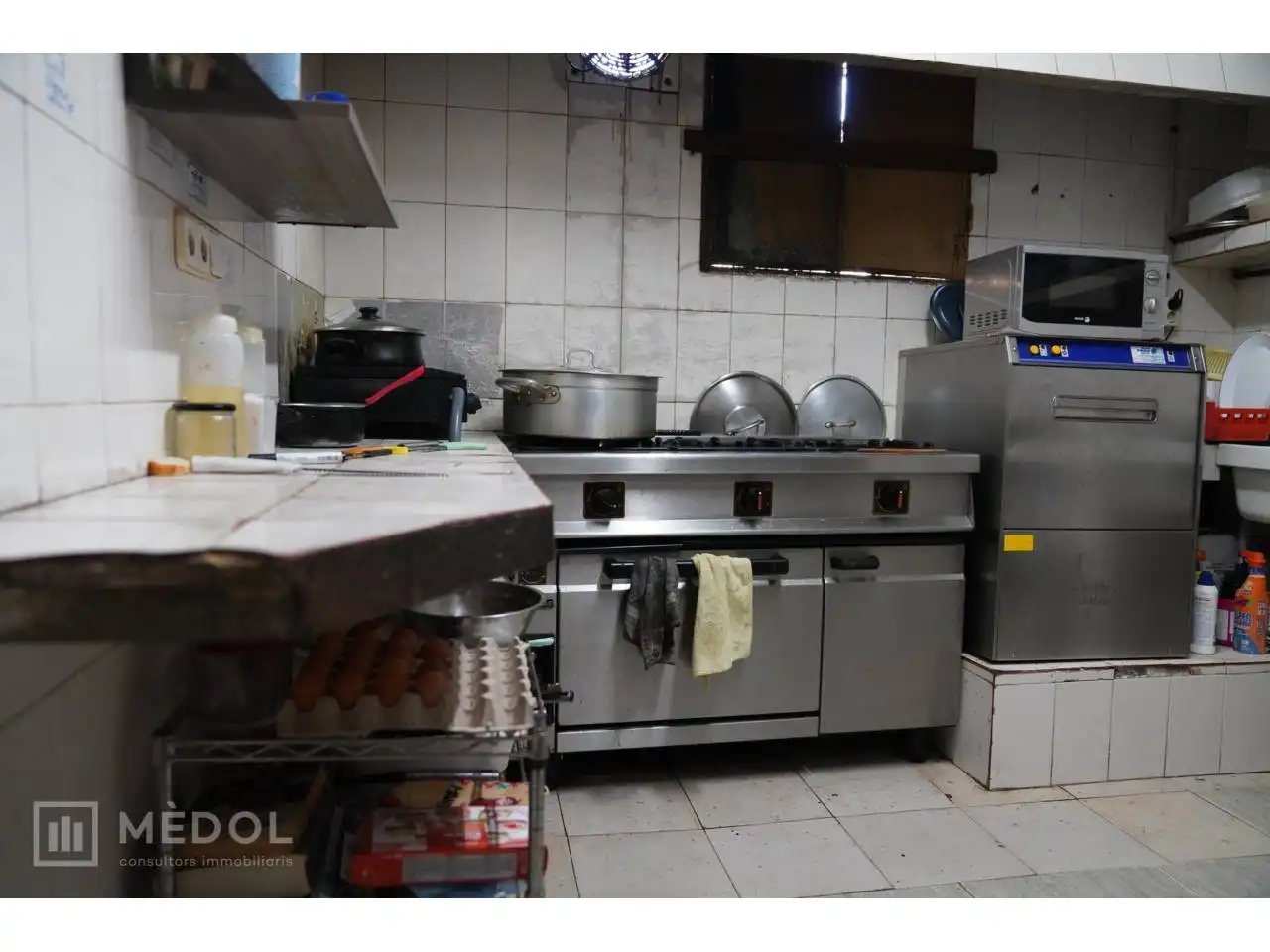 Cocina de Local de alquiler en El Catllar 