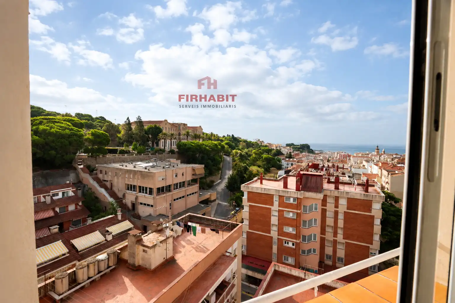 Vista exterior de Pis en venda en Arenys de Mar amb Aire condicionat, Calefacció i Parquet