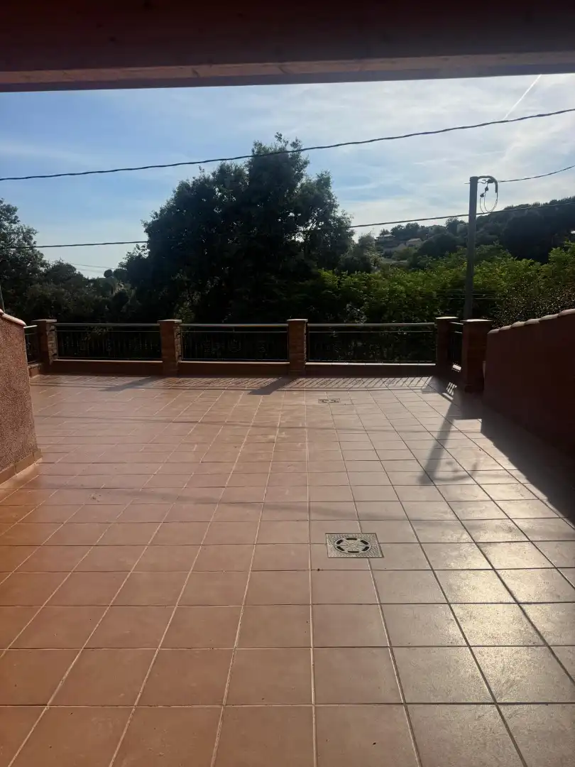 Terrassa de Casa o xalet en venda en Cànoves I Samalús amb Calefacció, Jardí privat i Terrassa