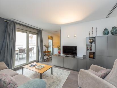 Sala d'estar de Àtic en venda en Alicante / Alacant amb Aire condicionat, Calefacció i Terrassa