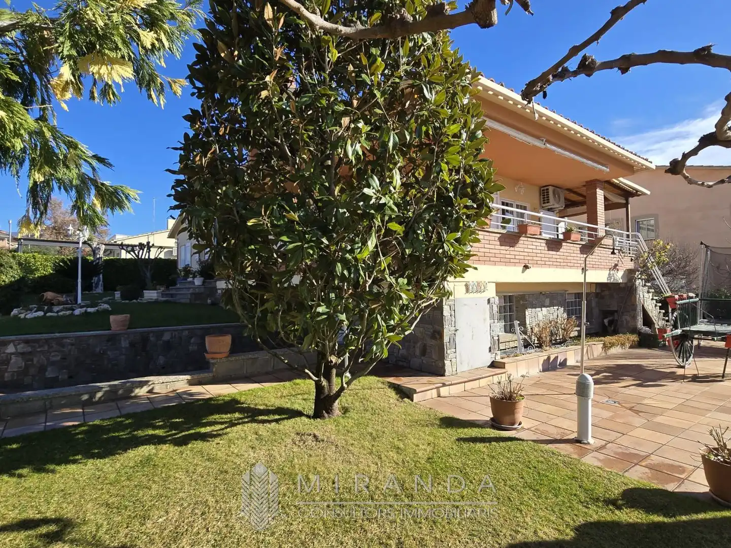 Jardí de Casa o xalet en venda en Cànoves I Samalús amb Aire condicionat, Calefacció i Terrassa