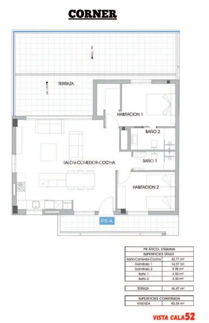 Ático con piscina en venta en La Cala de Villajoyosa, imagen 8