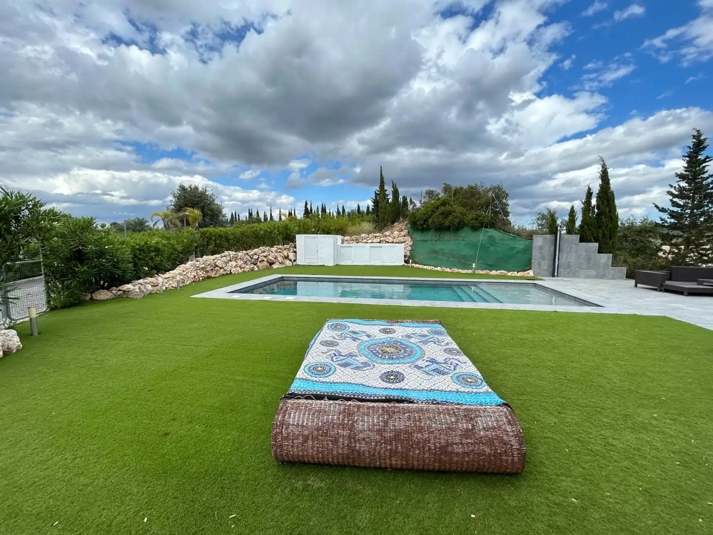 Piscina de Casa o chalet en venta en Coín con Aire acondicionado, Calefacción y Jardín privado
