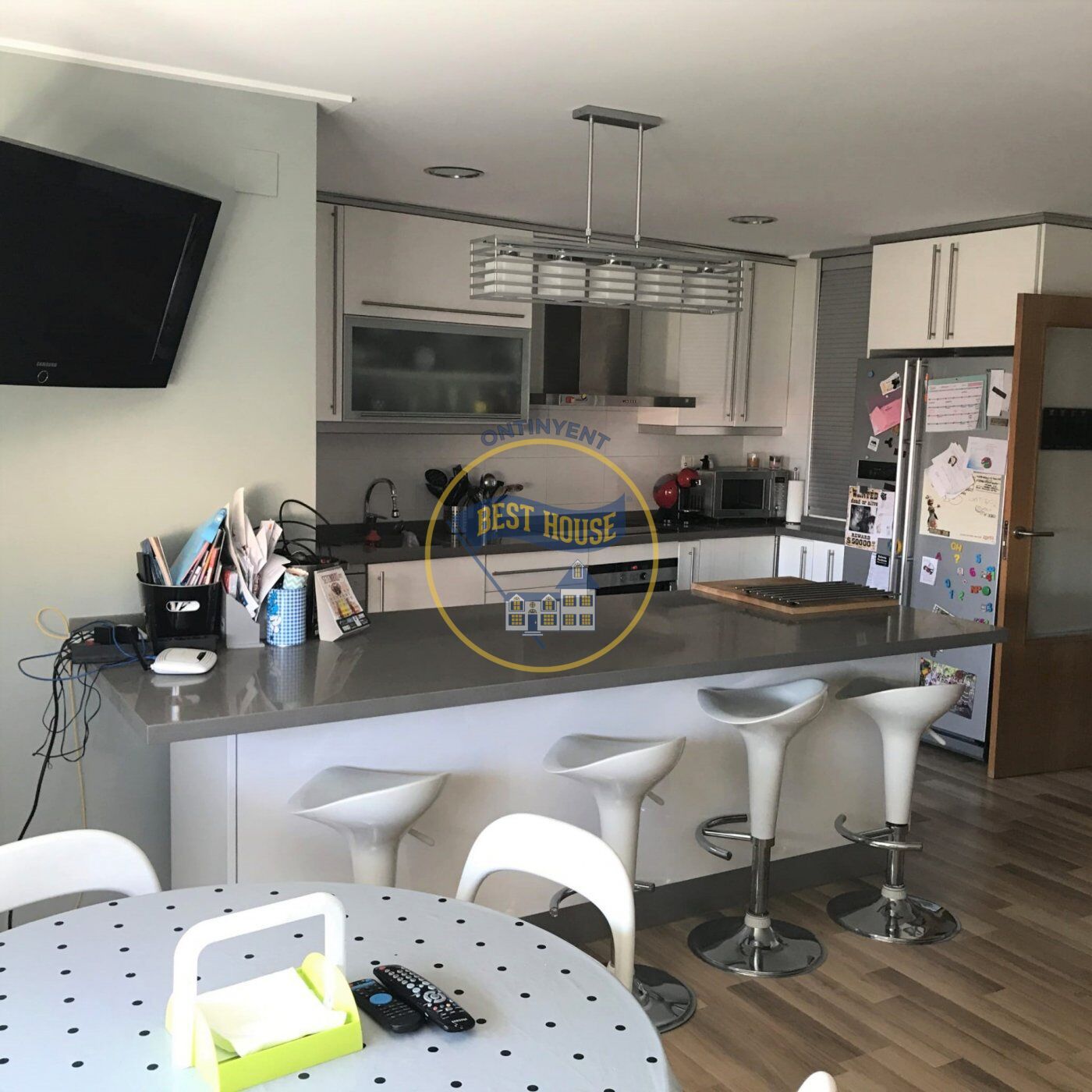 Kitchen of Flat for sale in Muro de Alcoy  with Heating, Parquet flooring and Terrace