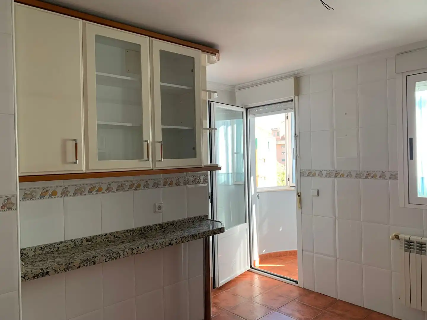 Cocina de Dúplex de alquiler en Cáceres con Calefacción