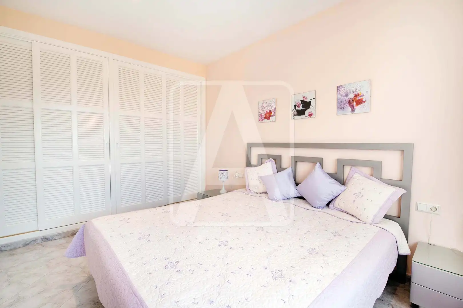 Bedroom of Houses for sale in Calpe / Calp  with Air Conditioner, Private garden and Terrace