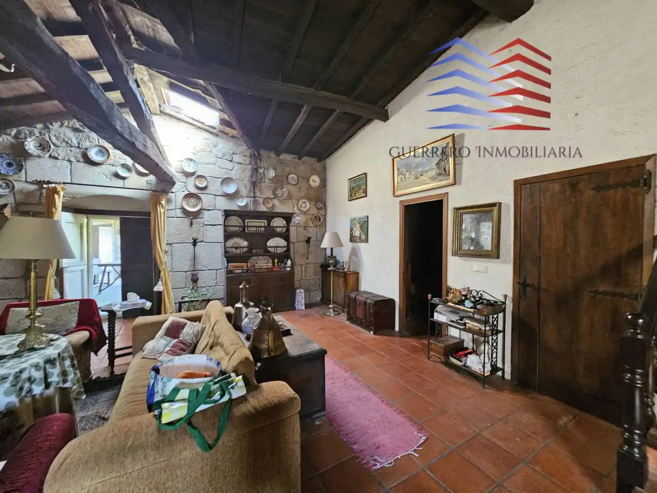Sala de estar de Casa o chalet en venta en Barbadás con Jardín privado, Terraza y Piscina