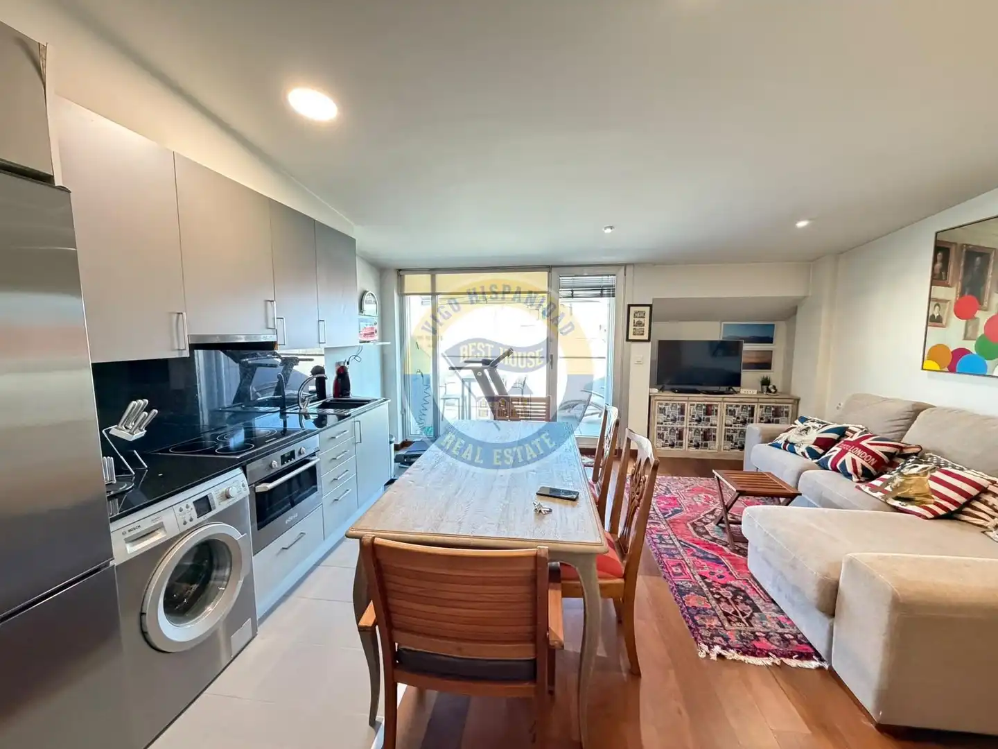 Kitchen of Study for sale in Vigo   with Heating, Parquet flooring and Terrace
