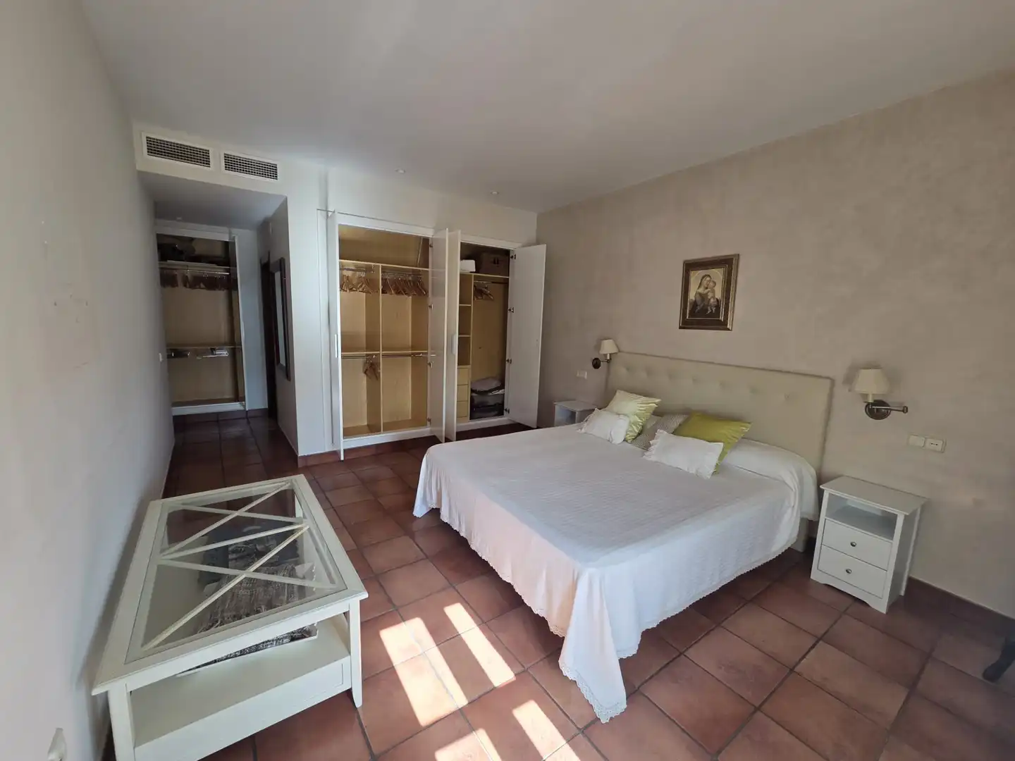 Bedroom of Flat for rent in Olivenza  with Air Conditioner, Heating and Furnished