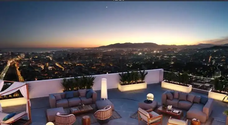 Terraza de Apartamento en venta en Málaga con Aire acondicionado, Calefacción y Jardín privado