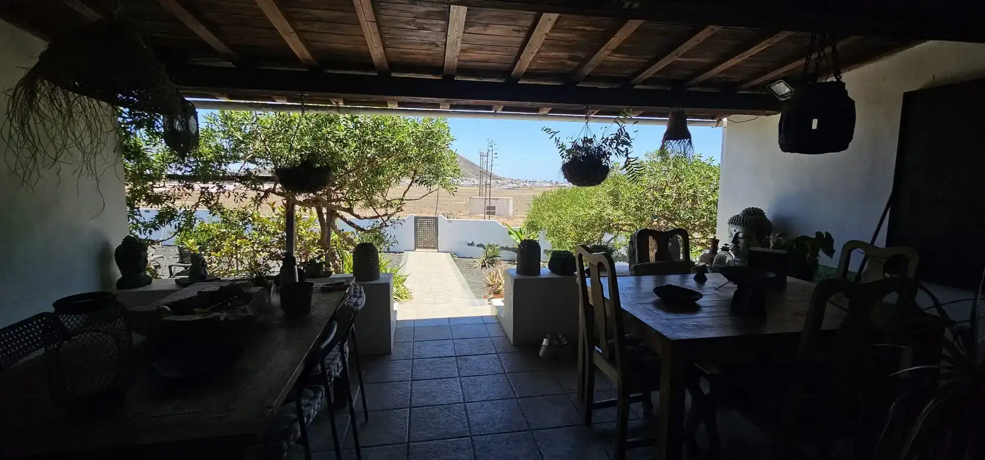 Terraza de Finca rústica en venta en Teguise con Amueblado