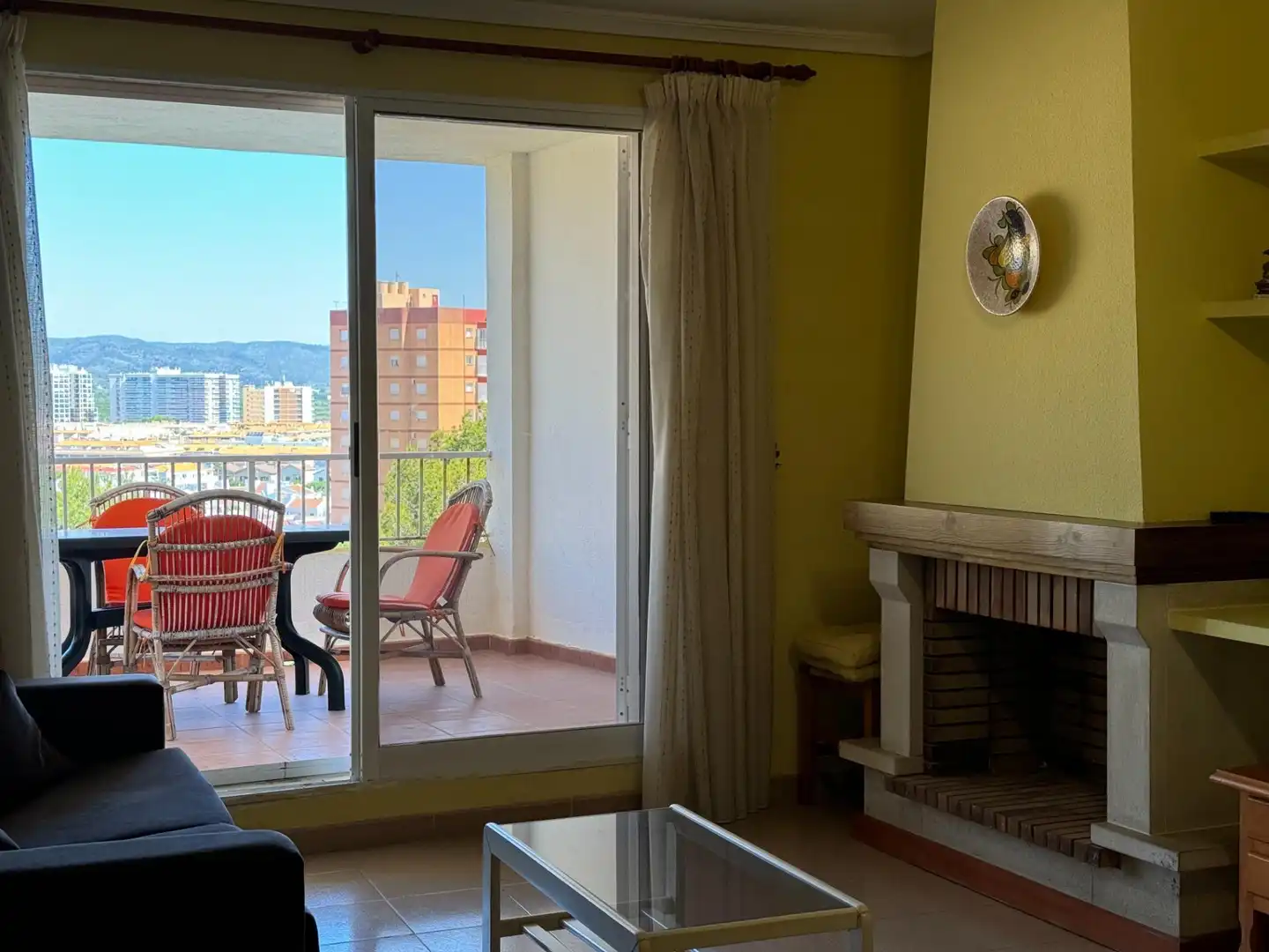 Sala d'estar de Apartament en venda en Oropesa del Mar / Orpesa amb Terrassa, Moblat i Piscina comunitària