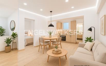 Living room of Apartment for sale in  Barcelona Capital  with Air Conditioner and Heating