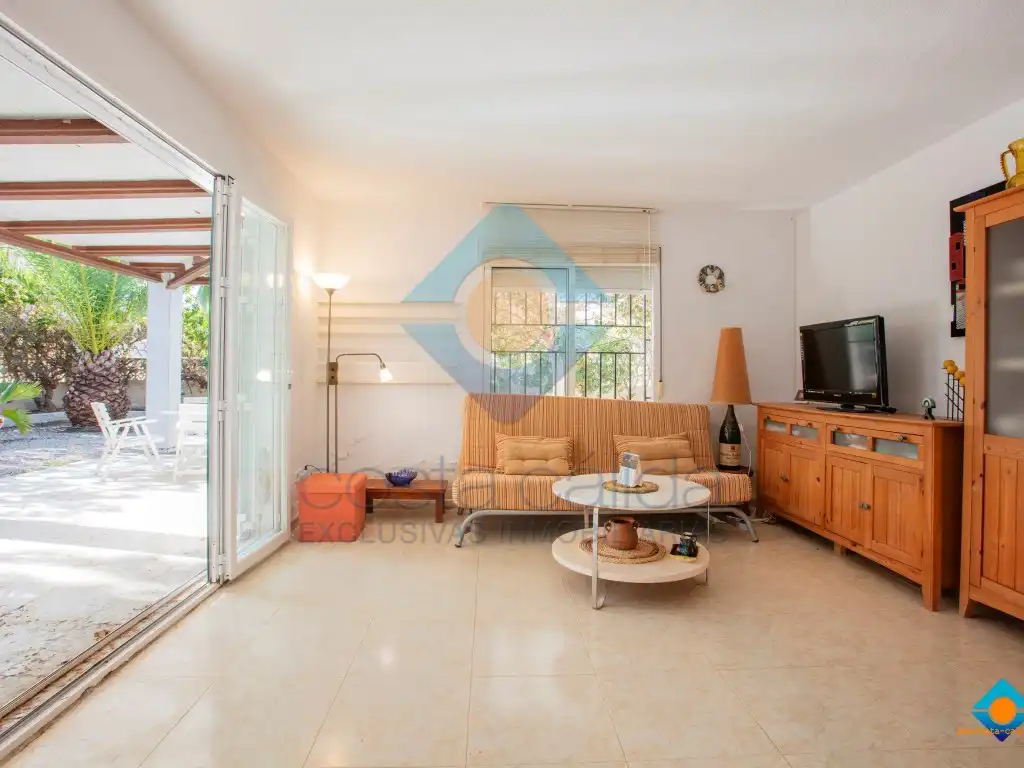Sala de estar de Casa o chalet en venta en Mazarrón con Jardín privado, Terraza y Amueblado