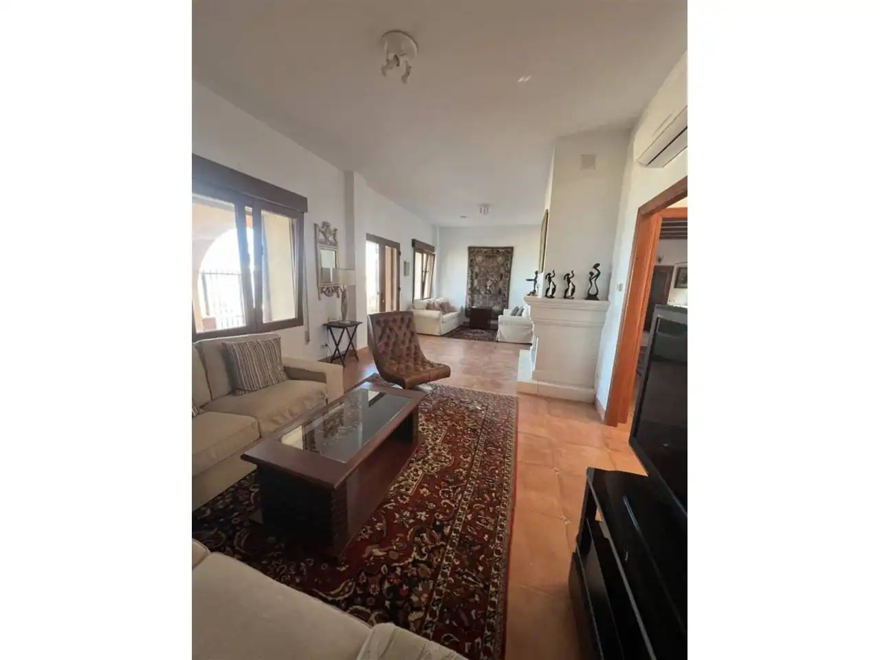 Sala de estar de Casa o chalet en venta en Cartagena con Aire acondicionado, Terraza y Amueblado