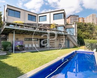 Swimming pool of House or chalet for sale in  Barcelona Capital  with Heating, Private garden and Terrace