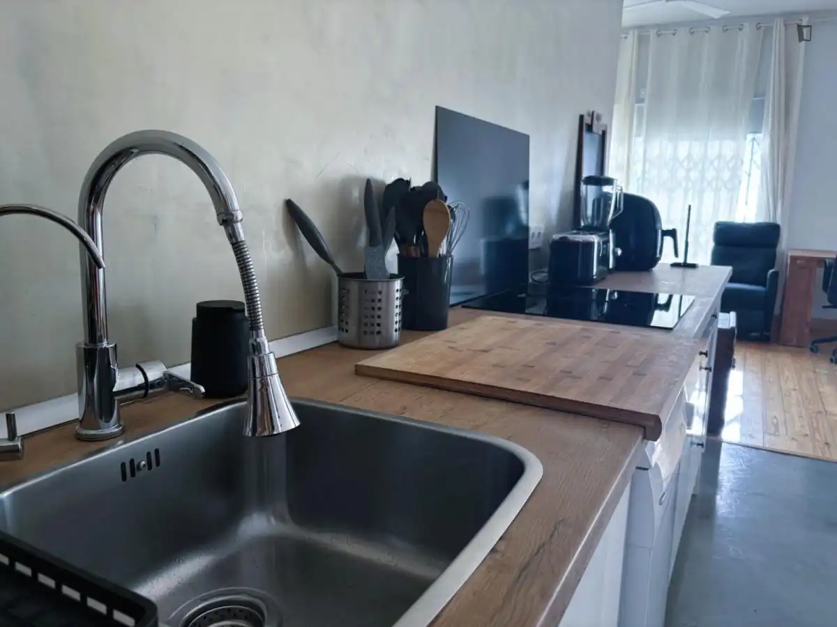 Kitchen of Apartments for rent in Mijas  with Air Conditioner, Furnished and Internet