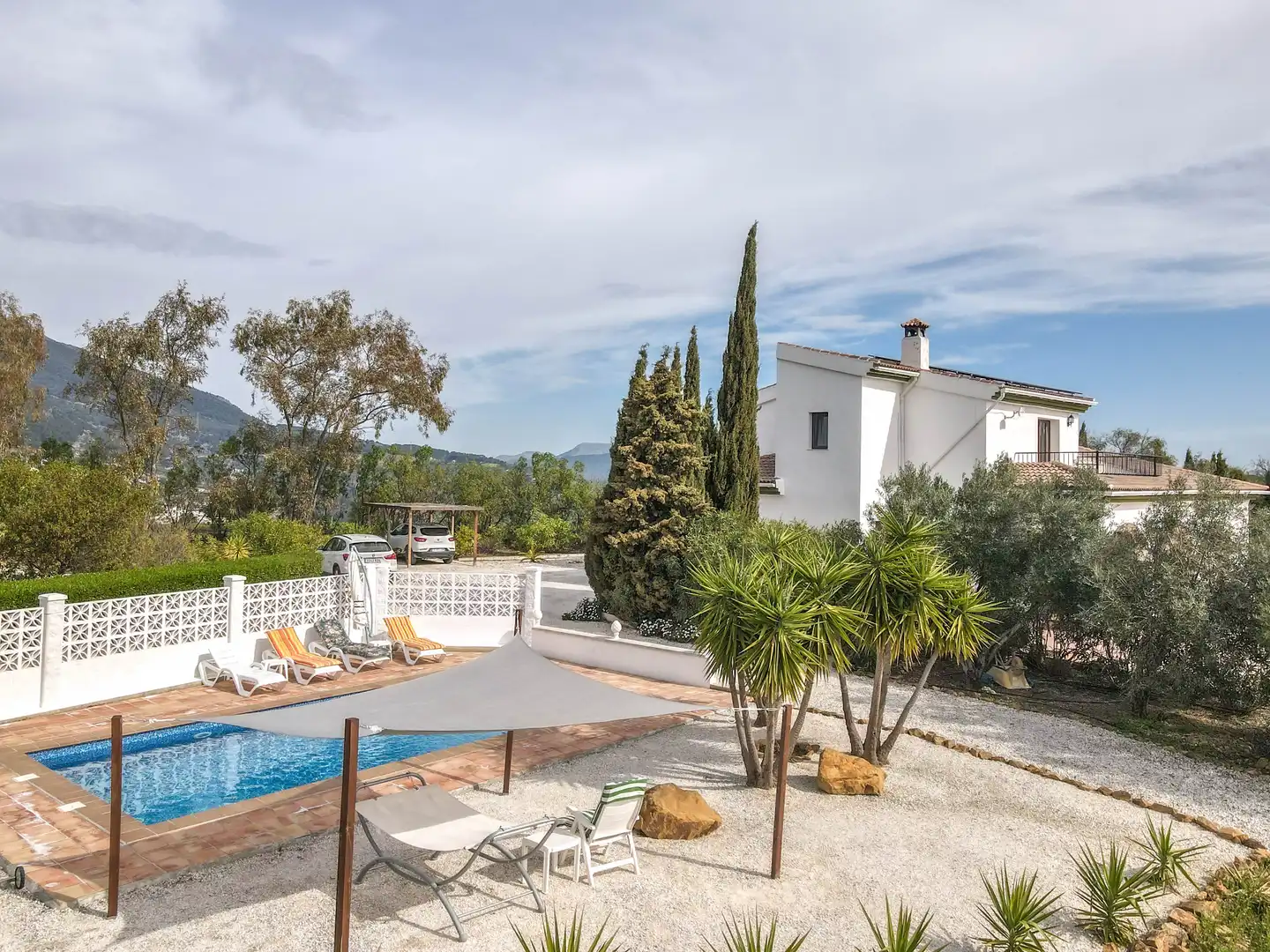 Jardín de Casa o chalet en venta en Casarabonela con Aire acondicionado, Jardín privado y Piscina