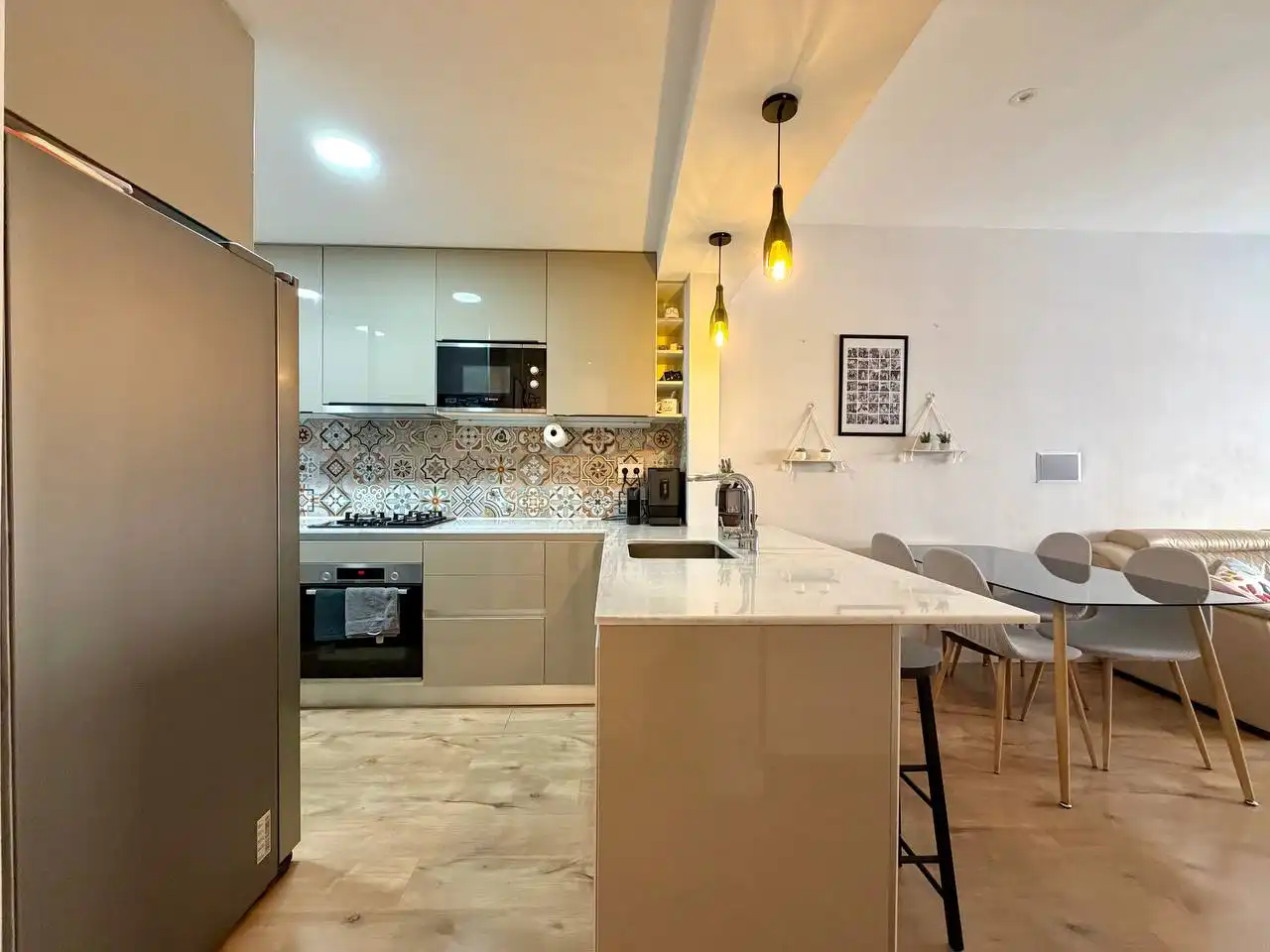 Cocina de Piso en venta en Barcelona con Calefacción, Balcón y Domótica