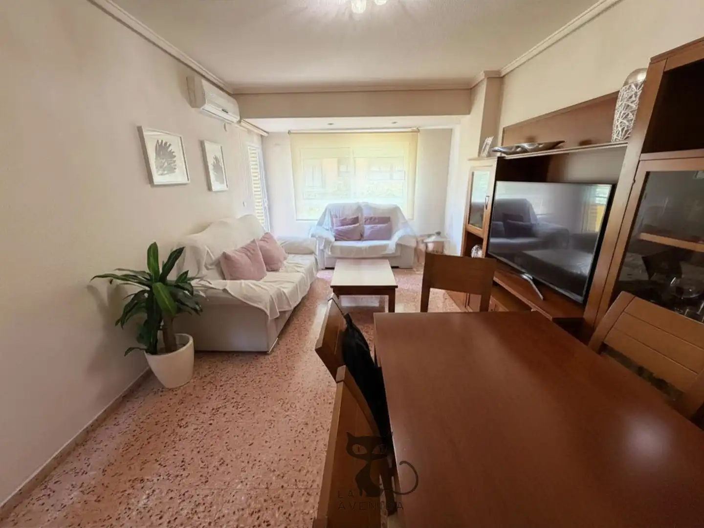 Wohnzimmer von Wohnungen zum Verkauf in Valencia mit Klimaanlage, Terrasse und Balkon