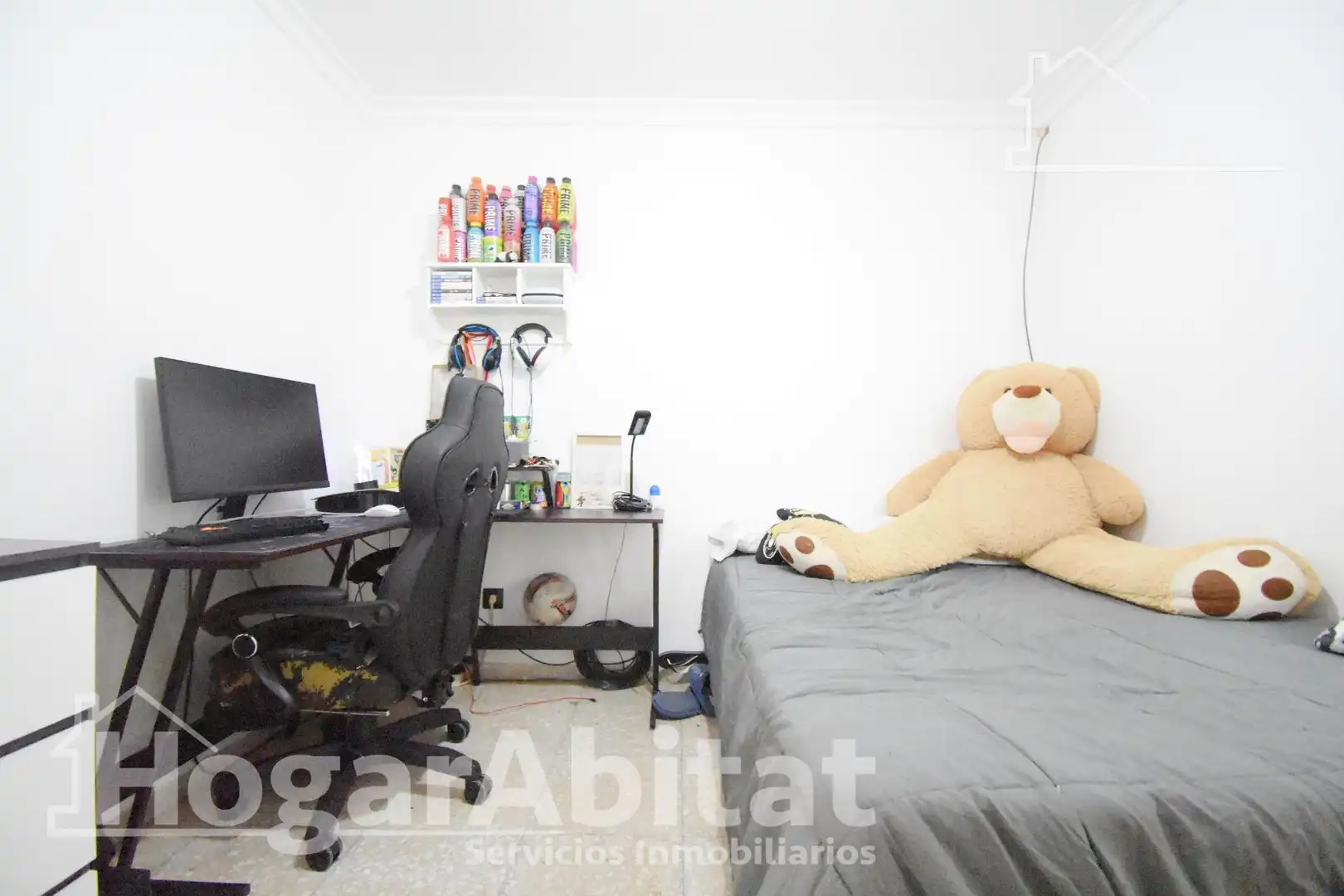 Bedroom of Flat for sale in Oliva  with Air Conditioner, Heating and Terrace