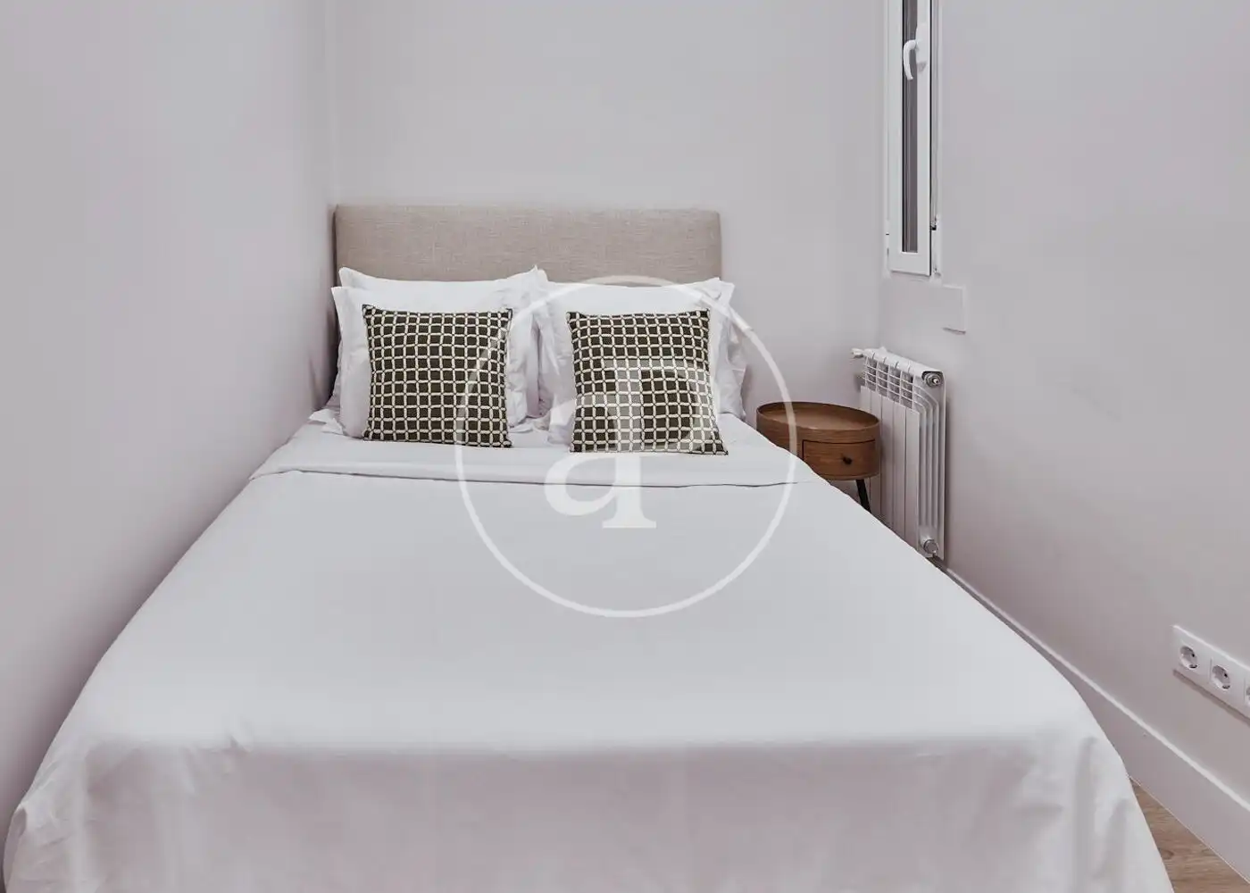 Bedroom of Flat for sale in Madrid  with Air Conditioner, Heating and Furnished
