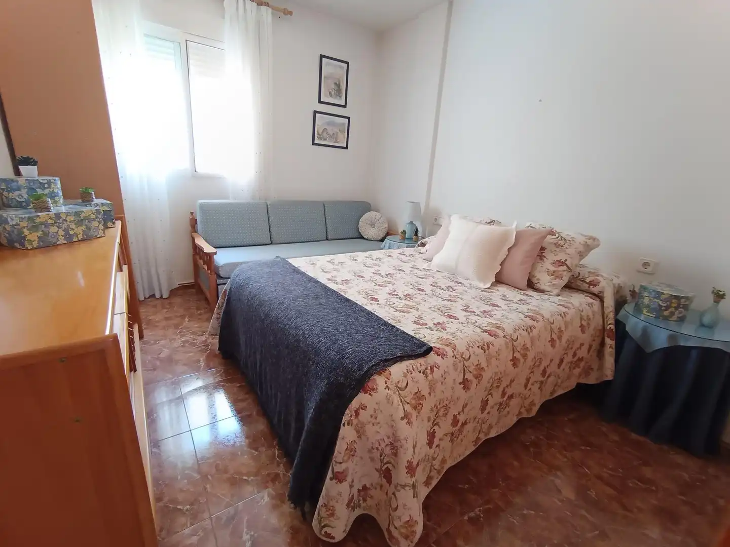 Schlafzimmer von Einfamilien-Reihenhaus zum Verkauf in Ulea mit Klimaanlage, Heizung und Terrasse