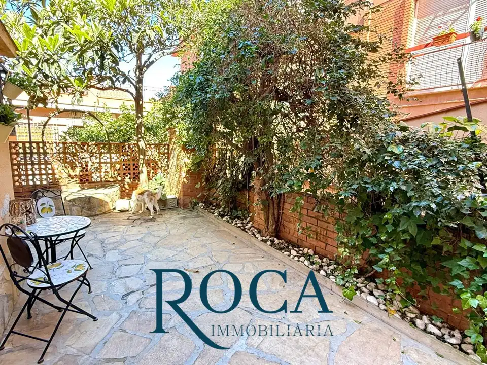 Terrassa de Pis en venda en  Barcelona Capital amb Calefacció, Jardí privat i Parquet