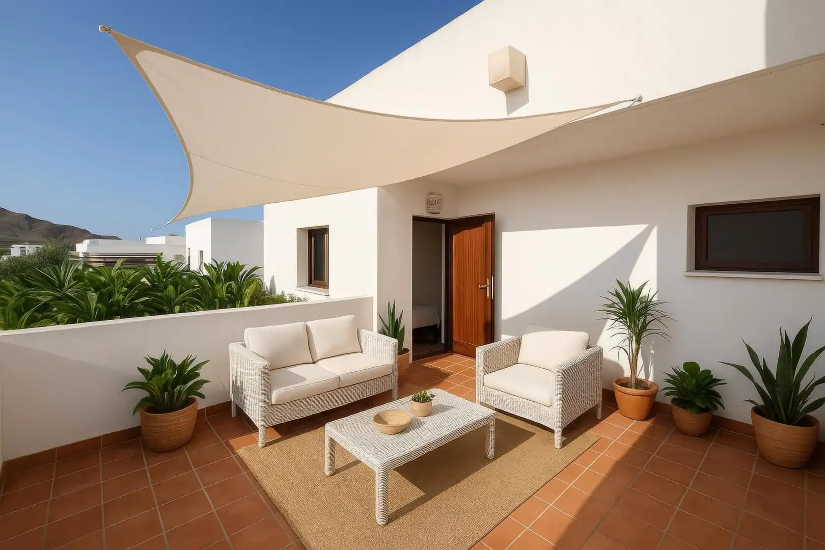 Terrace of Detached homes for sale in Níjar  with Air Conditioner, Heating and Private garden