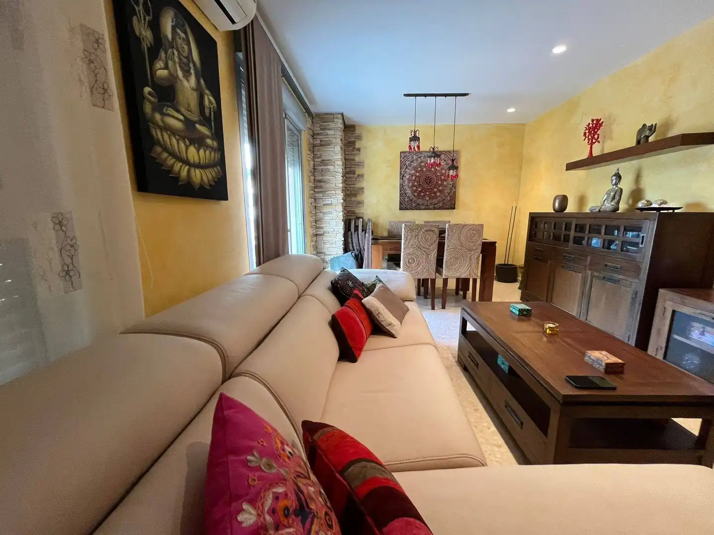 Sala de estar de Piso en venta en Elche / Elx con Aire acondicionado, Calefacción y Terraza