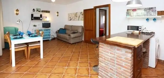 Living room of Houses for sale in Barbate  with Private garden and Furnished