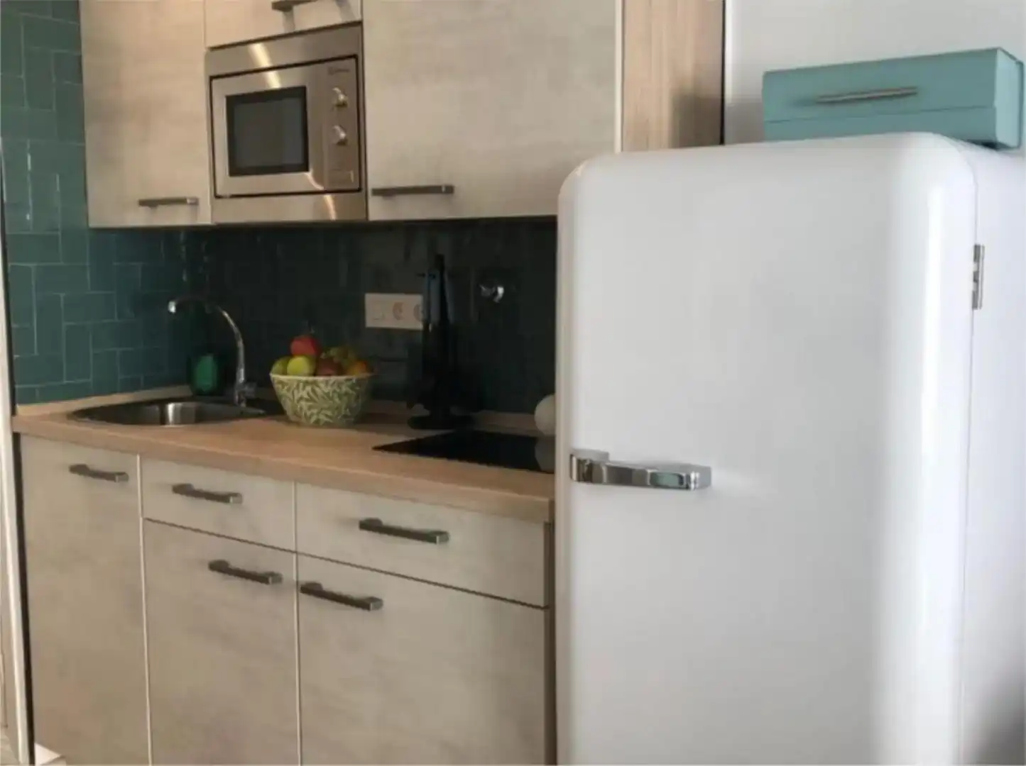Küche von Wohnung zur Miete in Granada mit Klimaanlage, Parkett und Möbliert