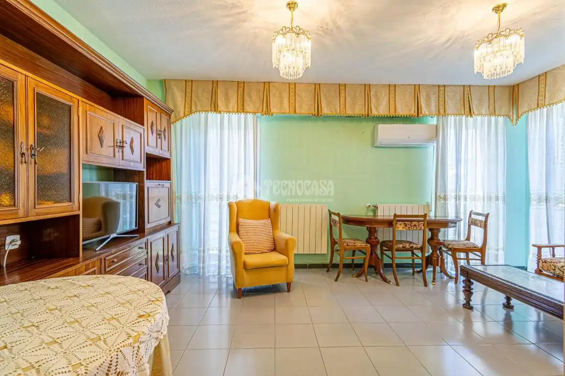 Sala de estar de Piso en venta en Madrid