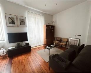 Living room of Flat for sale in Bilbao   with Heating and Furnished
