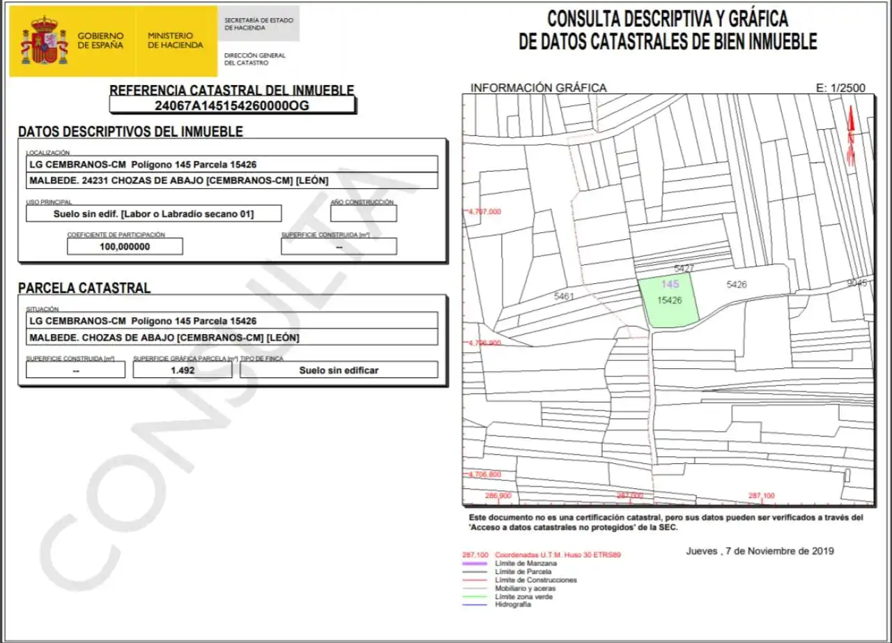 Außenansicht von Residential zum Verkauf in Chozas de Abajo