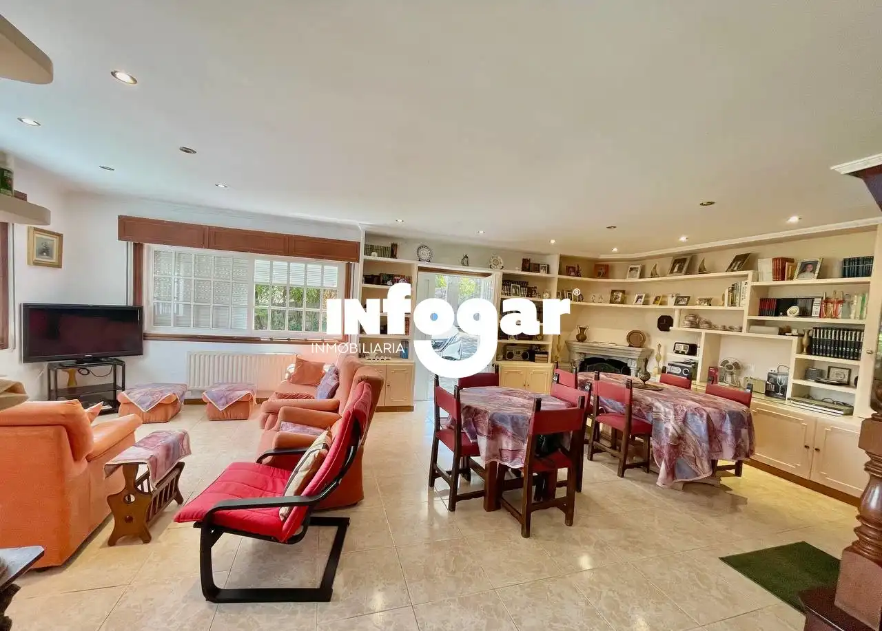 Living room of Houses for sale in O Rosal    with Heating, Private garden and Terrace